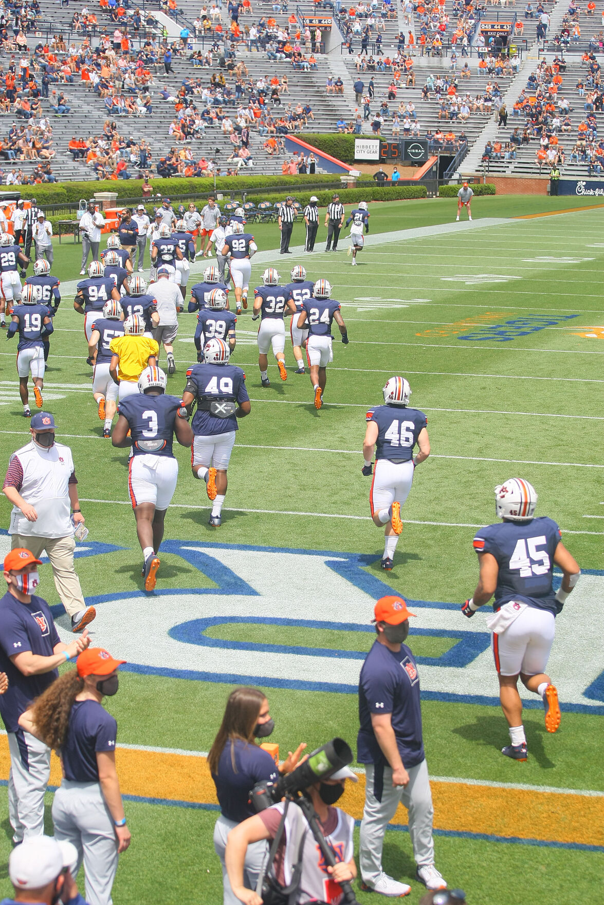 Auburn A-Day Game 2021